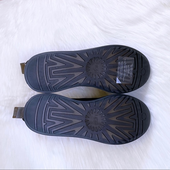 UGG Women’s Classic Tech Mini Black Waterproof Boots - Picture 7 of 8